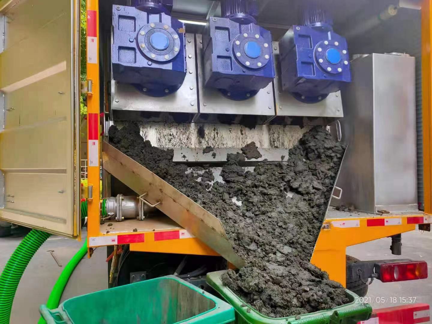 霞山化粪池清掏城市维护站-泥浆净化干湿分离处理